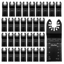 30 Pcs Oscillating Saw Blades Set, Quick Release Multi Tool Blades for Wood Metal, for Dewalt, Makita, Milwaukee