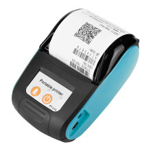 Bluetooth Thermal Receipt Printer 203DPI Speed Printing for Android iOS with 1500mAh Battery