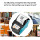 Bluetooth Thermal Receipt Printer 203DPI Speed Printing for Android iOS with 1500mAh Battery 2