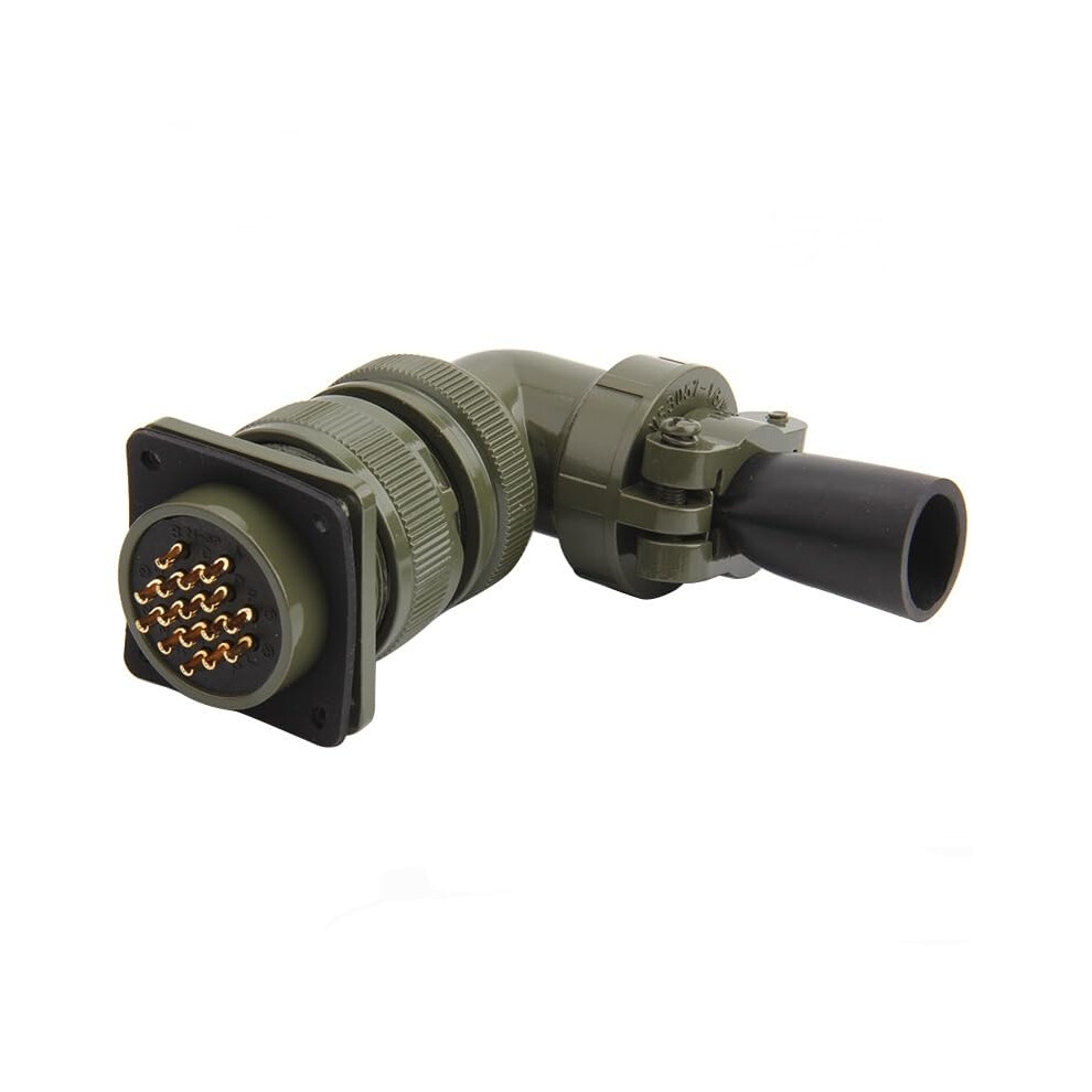 Ms5015 16 Pin Military Circular Connector Ms3108a 245S Aviation Plug Right Angle Durable Design 9455672678629
