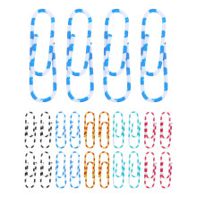 100pcs Zebra Pattern Paper Clips and Small Binder Clips for Office School Document Organization