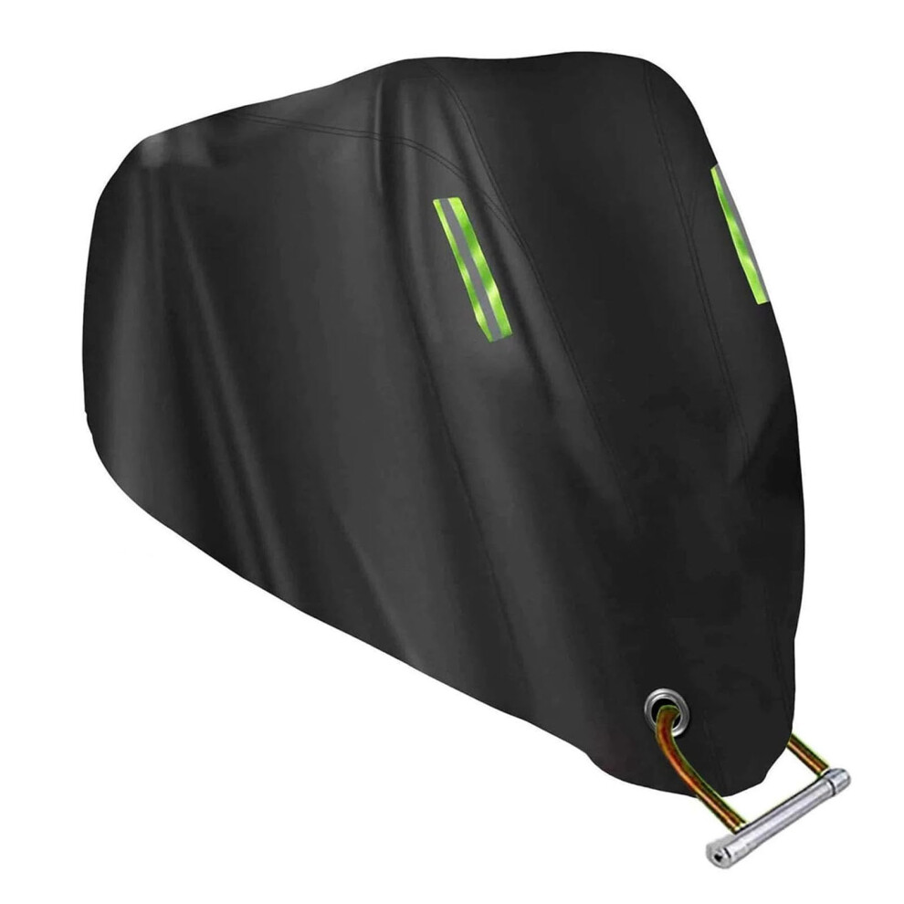 Waterproof Motorcycle Cover For Ducati Monster 796 20102015, Allseason Oxford Protection With Reflective Strips 9053599039679
