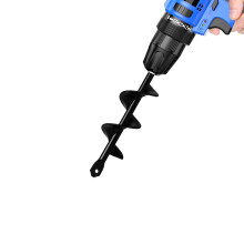 Bulb Planter Drill Bit 1.57x8.66 in Garden Auger for Efficient Planting and Wide Drill Compatibility