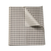 300pcs Square Checkered Wax Paper Sheets 15'x11' OilAbsorbing Food Wrapping for Sandwiches Burgers Kitchen Picnic Brown