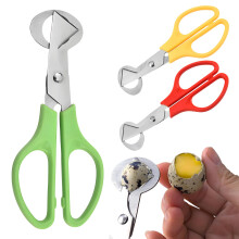 3PCS Stainless Steel Quail Egg Cutter with NonSlip Handle, Fast Precise Opening Tool for Kitchen and Restaurant Use