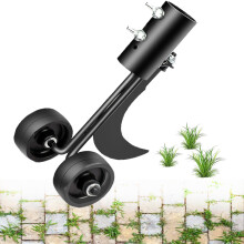 Weed Puller Tool with Wheels, Height Adjustable Stand Up Weed Remover for Driveway Patio Garden