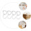Adjustable ABS Wall Hooks 4pcs Heavy Duty Garden Hanging Hooks for Kitchen Bathroom Storage 5