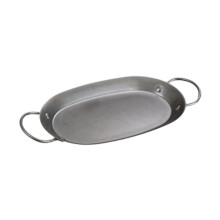 Stainless Steel Fish Grill Pan with NonSlip Base, Easy Clean Roasting Tray for Oven and Grill