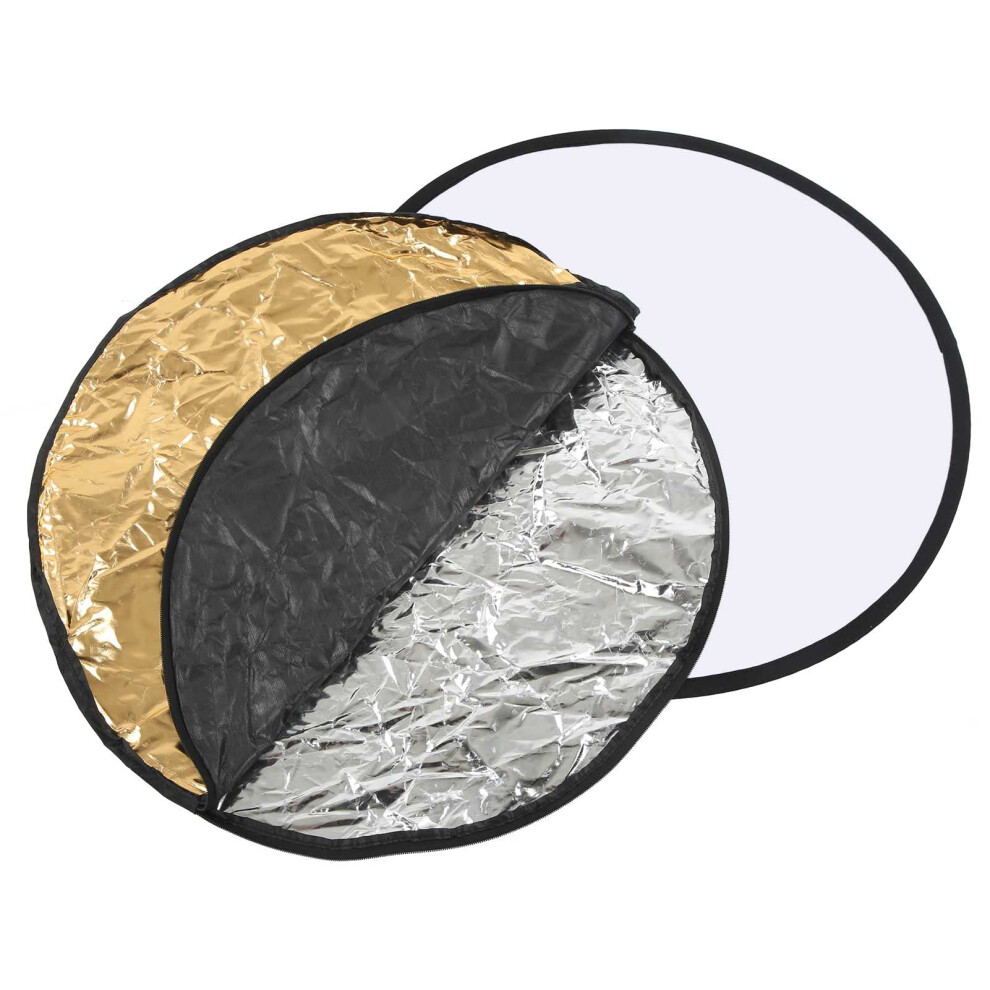 80Cm 5 In 1 Photography Reflector Collapsible Round Reflector With Bag For Studio And Outdoor Light 9113335553620