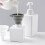 Silicone Collapsible Funnel Set 3 Pack, MultiSize Folding Kitchen Funnels for Liquid Transfer 3
