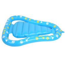 Dog Pool Float Inflatable Raft for Large Dogs 80KG Load with Dual Air Chambers for Swimming