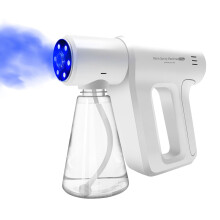Electrostatic Nano Atomizer Sprayer with Blue Light, Dual Gear Adjustment, USBC Rechargeable