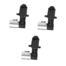 Photography Reflector Holder Stand Set with Heavy Duty Backdrop Clamps, Quick Assembly, Black