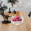 Glass Salad Bowl Set with Decorative Daisy Pattern, Stackable for Fruit, Snacks and Desserts 3