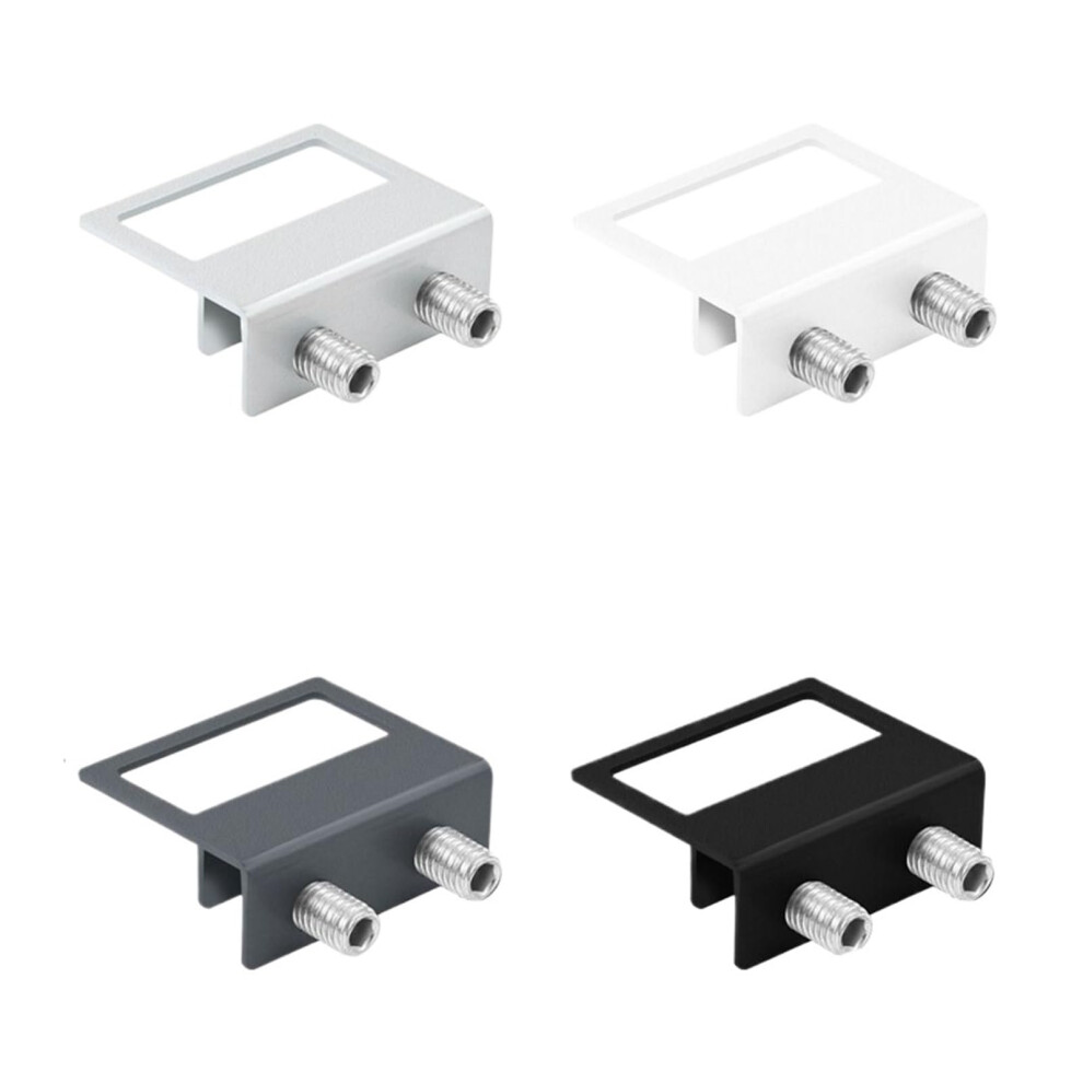 White Aluminum Alloy Sliding Window Lock Adjustable Security Stopper For Safety Doors 9070919743139