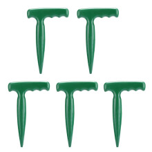 5Pcs Plastic Seedling Dibber Garden Hole Punch Tool for Precise Planting and Root Protection