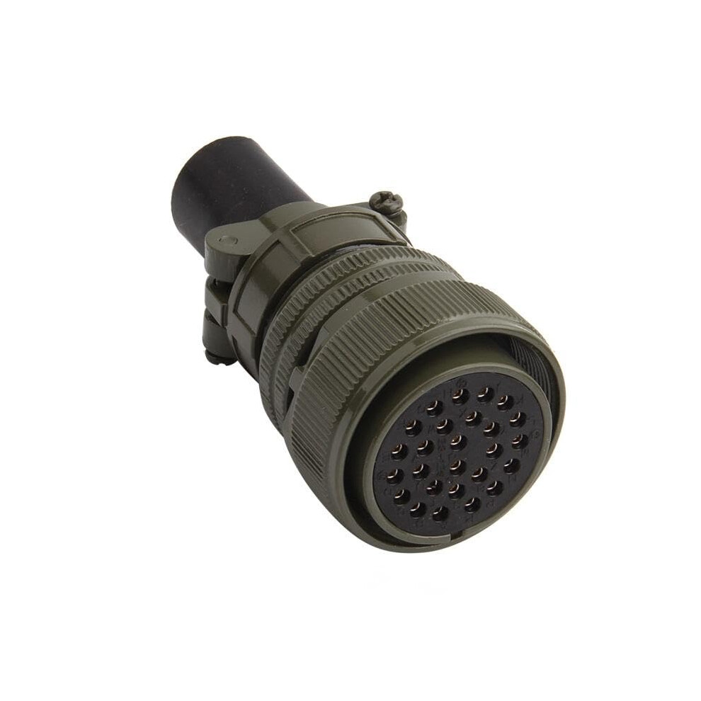 Milspec Circular Connector Ms3106 2812S Military Aviation Plug With Rugged Metal Shell 9053599017554