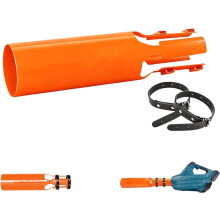 Universal Leaf Blower Air Booster Attachment with Double Airflow Boost Turbo Nozzle for Lawn Care