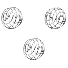 3pcs 304 Stainless Steel Protein Shaker Balls, Durable Wire Whisk Mixing Ball for Shaker Bottle