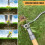Stand Up Weed Puller with Ergonomic Long Handle, 4Claw Manual Root Removal Tool for Garden 5