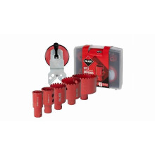 Kit de 6 brocas Drygres Premium 6/8/20/35/50/68 mm M14 RUBI Lg. duración en la amoladora - 51929