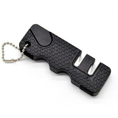 Portable Knife Sharpener Compact Lightweight MultiBlade Ergonomic for Kitchen Camping Hiking