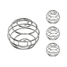 Protein Shaker Ball Set, 4 Pcs 304 Stainless Steel Mixer Whisk for 1530 oz Bottles, Rustproof