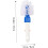 Pool Cleaning Brush with Efficient Bristle Design for Bathtub and Pool Scrubbing Handheld Durable 3