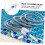 Pool Cleaning Brush with Efficient Bristle Design for Bathtub and Pool Scrubbing Handheld Durable 4