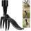 Stand Up Weed Puller with Adjustable Long Handle, 4Claw Lawn and Garden Remover Tool 4