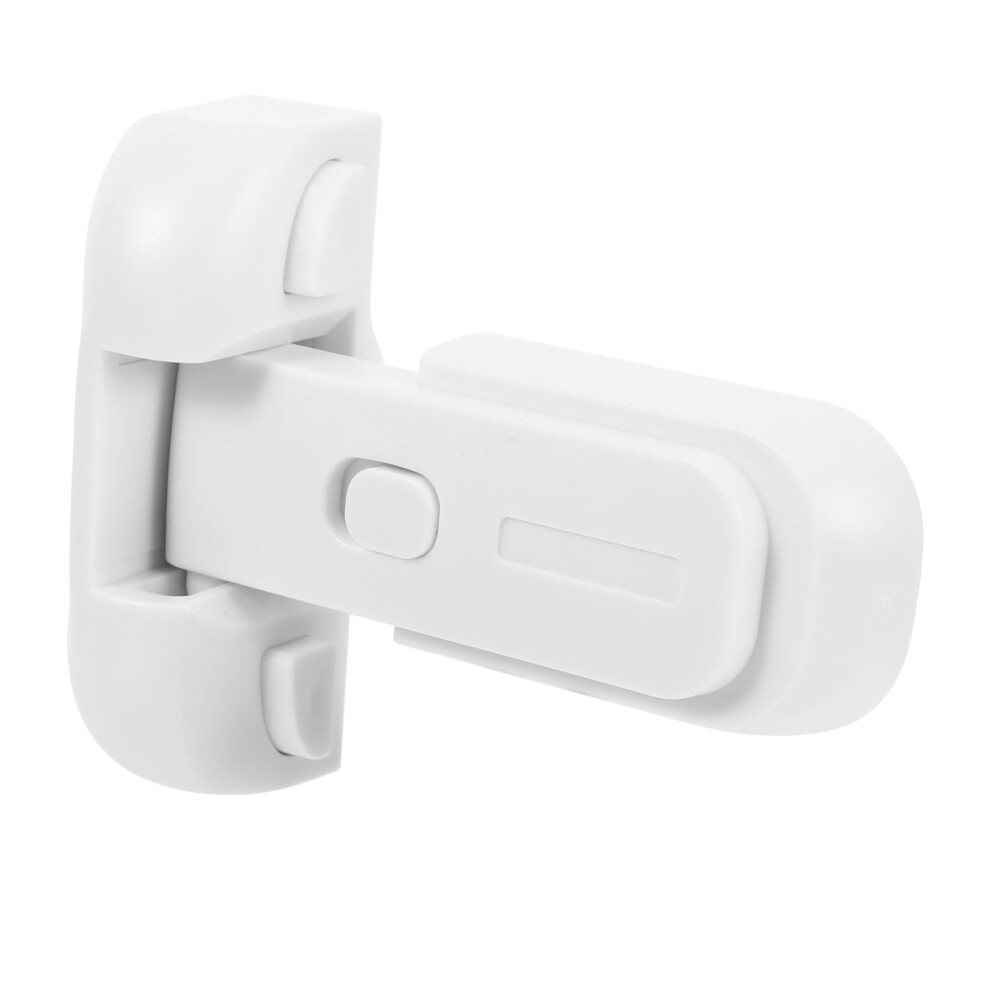 Child Safety Lock for Refrigerator and Cabinets Baby Proof Fridge Drawer Durable Plastic Latch