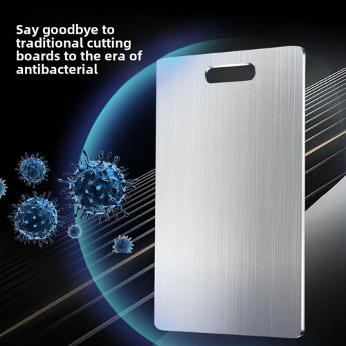 Titanium Cutting Board Large DoubleSided Pure Titanium Surface Odor for Kitchen 23.6x15.7in 2
