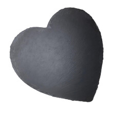 Heart Shaped Stone Cheese Board Rustic Serving Tray for Meat, Cheese and Appetizers