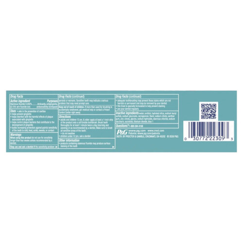 Crest Crest Pro-Health Peppermint Frost Toothpaste, 4.3 oz (121 g) 1