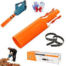 Leaf Blower Attachment with Enhanced Airflow Boost for 2–4 Inch Nozzles, Faster Yard Cleanup, Durable Universal Fit (1PC)