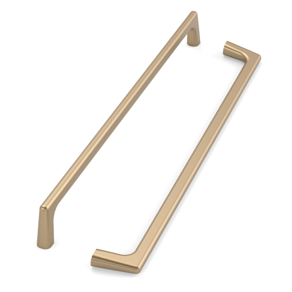 10 Pack 10 Inch Champagne Bronze Cabinet Pulls And Drawer Handles, Durable Zinc Alloy Furniture Hardware 9455672685795