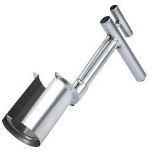 Bulb Planter Stainless Steel Garden Planting Tool with Ergonomic Grip for Precise Depth Planting