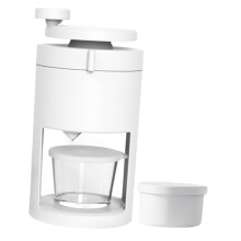 Manual Ice Crusher Machine for Snow Cones Slushies Smoothies with NonSlip Base Easy to Clean