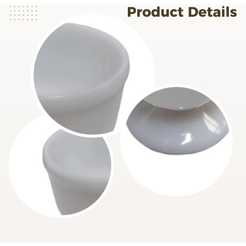 4 Durable Egg Cups for Breakfast, Decorative Soft Boiled Egg Holders with Stable EasyClean Base 1
