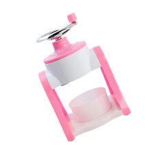 Manual Hand Crank Ice Crusher Shaver for Home Use, Quick DIY Desserts and Drinks
