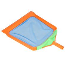 Pool Skimmer Net with Durable Plastic Frame for Fast Debris Removal in Pools Hot Tubs and Spas