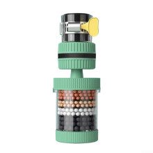 Water Filter Faucet with Efficient Filtration and Splash Resistant Design for Kitchen Sink (Green)