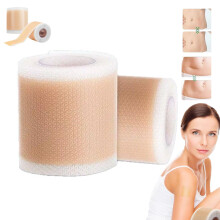 Silicone Face Patches for Overnight Wrinkle Reduction, Reusable Medical Grade Tape Strips 2PCS