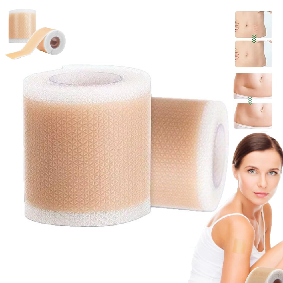 Silicone Face Patches for Overnight Wrinkle Reduction, Reusable Medical Grade Tape Strips 2PCS