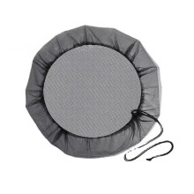 4Pack Rain Barrel Cover, Elastic Mesh Screen for Debris and Insect Protection, 90cm Outdoor Water Tank Filter