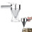 Stainless Steel Pancake Batter Dispenser with Stand, PistonStyle for Precise Flow Control 4