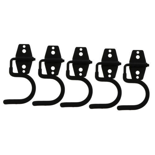 5pcs Garage Tool Organizer with Heavy Duty Wall Mounted Hooks for SpaceSaving Storage