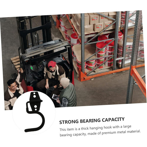 5pcs Garage Tool Organizer with Heavy Duty Wall Mounted Hooks for SpaceSaving Storage 2