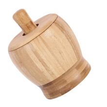 Mortar and Pestle Set for Garlic and Spices, Ergonomic Grip, Easy Clean Stone Grinder Kitchen Tool