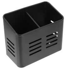 Stainless Steel Utensil Holder with Drainage for Chopsticks Forks Spoons Kitchen Dishwasher Safe